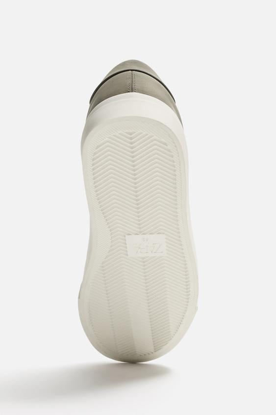 Zara Sapatilhas Minimalistas Verde