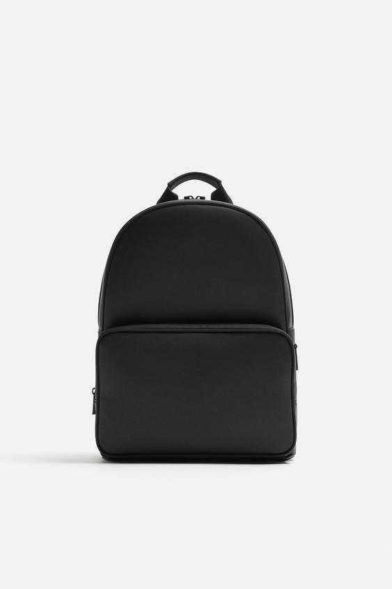 Zara Mochila Tecnica Preta