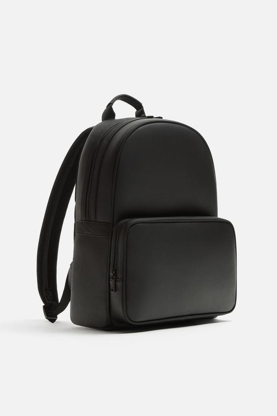 Zara Mochila Tecnica Preta