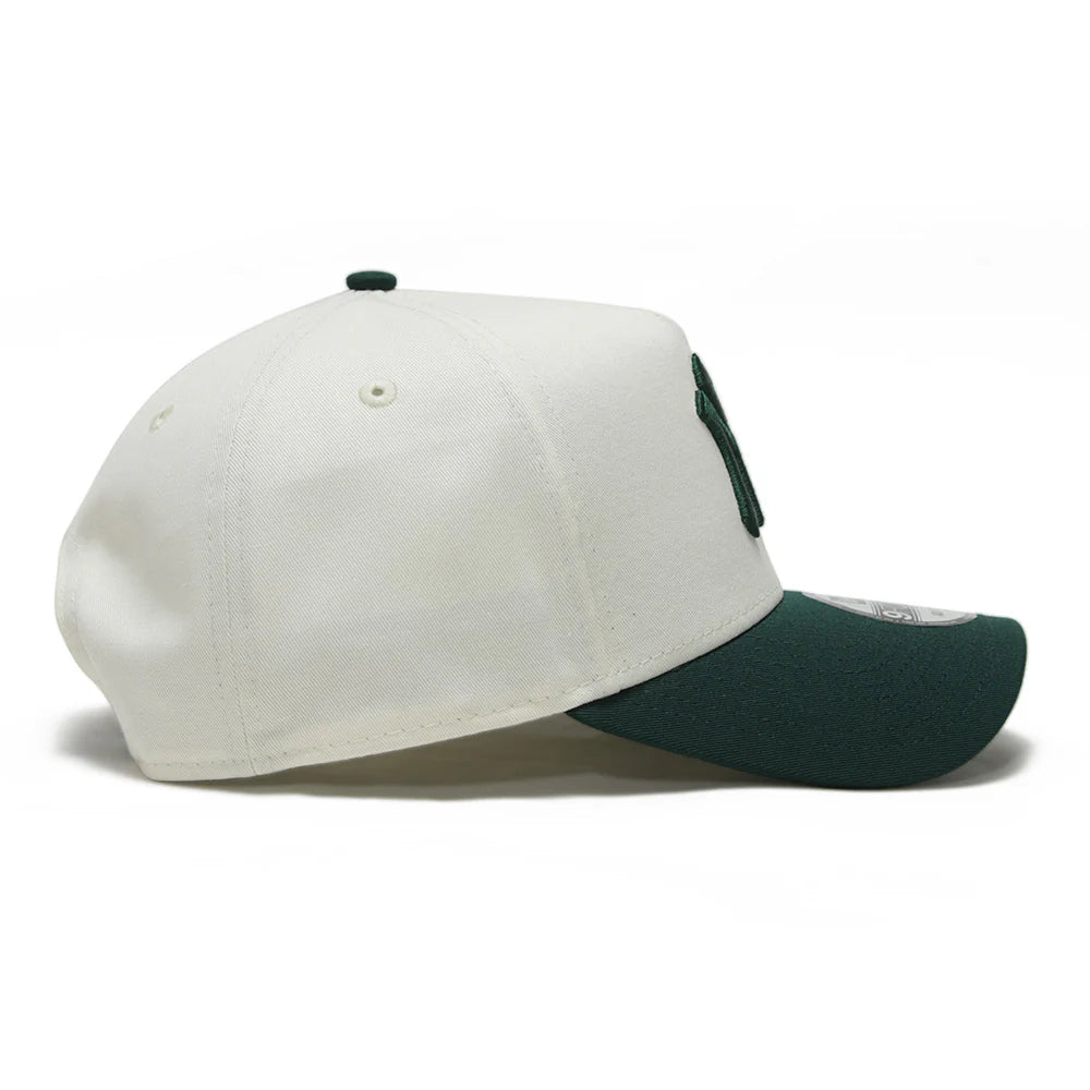 New Era Chapéu New York Yankees Verde Cromado 