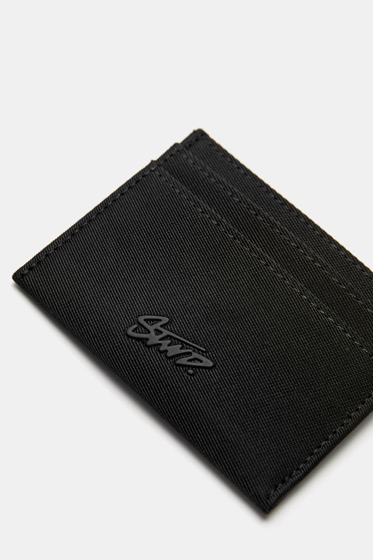 Pull&bear Porta Cartões Nylon STWD Preta