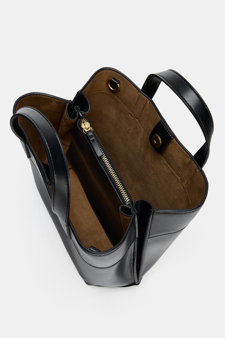 Zara Mala  Mini City Preta