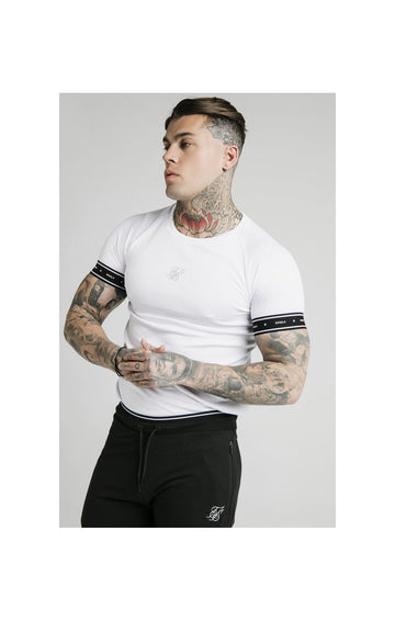 SikSilk Active Tech Tee  White