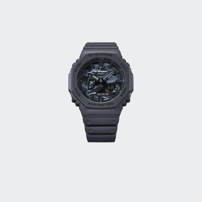 CASIO Relógio Masculino G-Shock Date Solar Com Pulseira De Resina Cinza