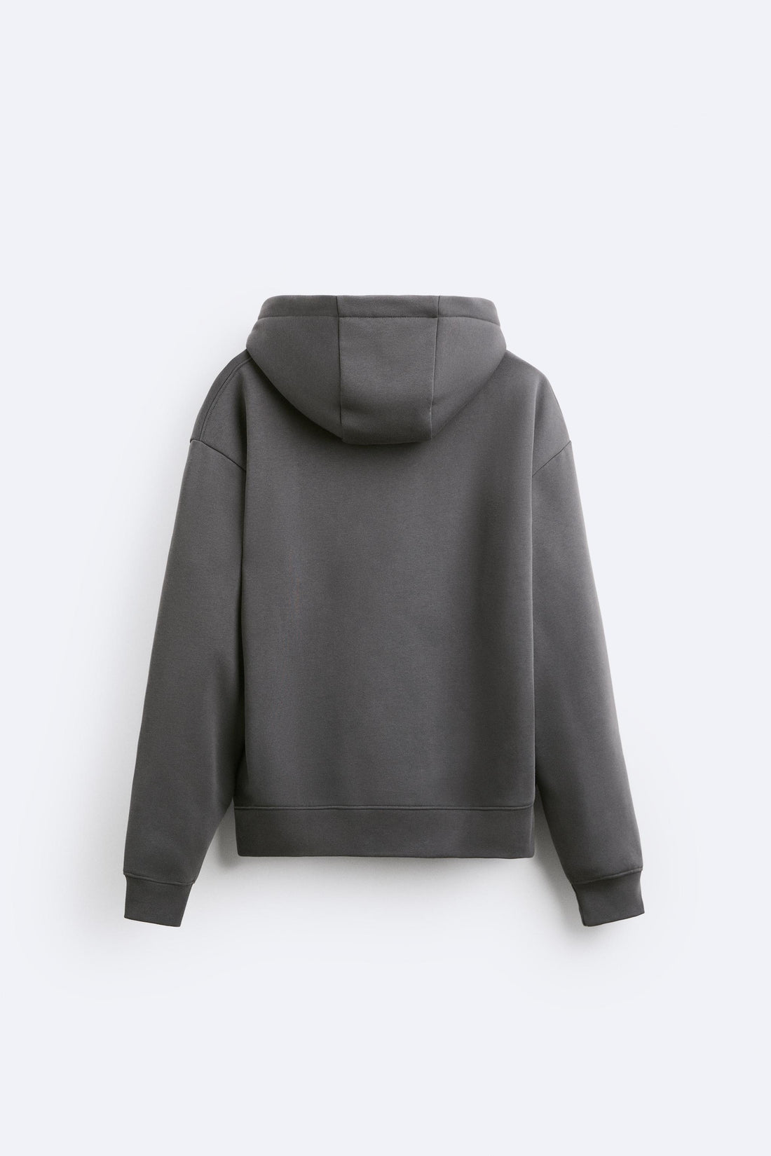 Zara Hoodie Simples Cinza