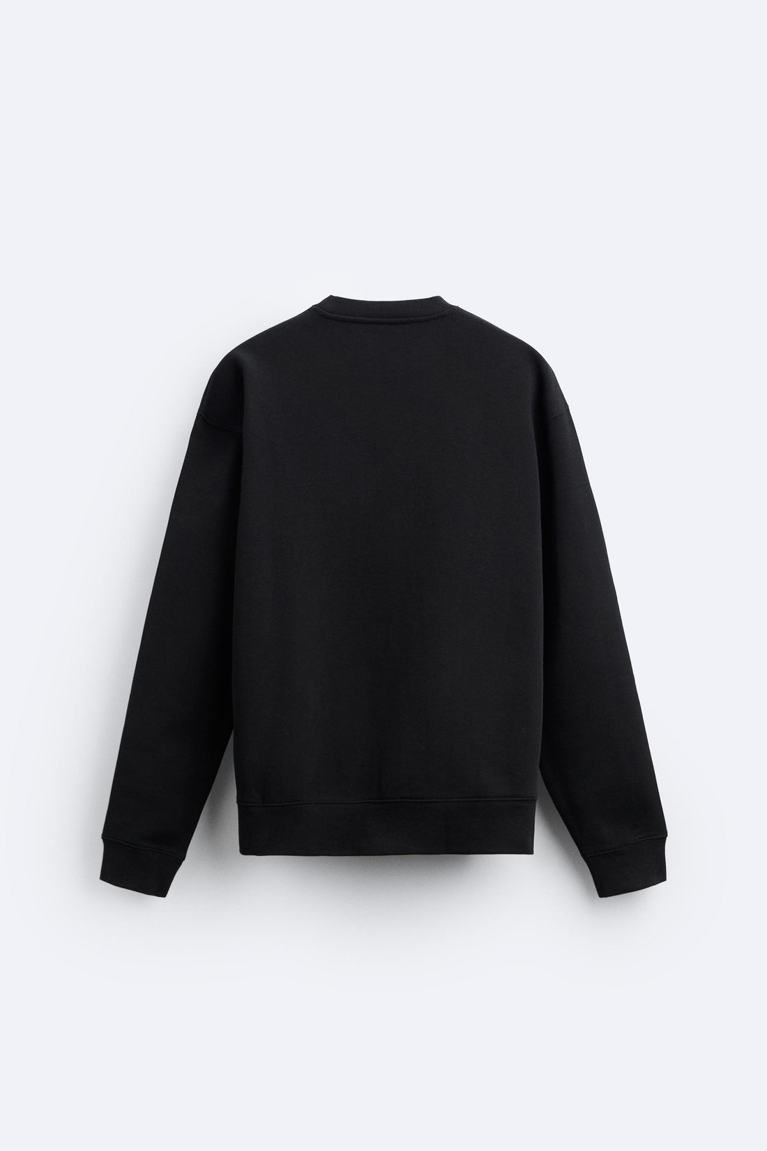 Zara Blusao Crew Neck Preto