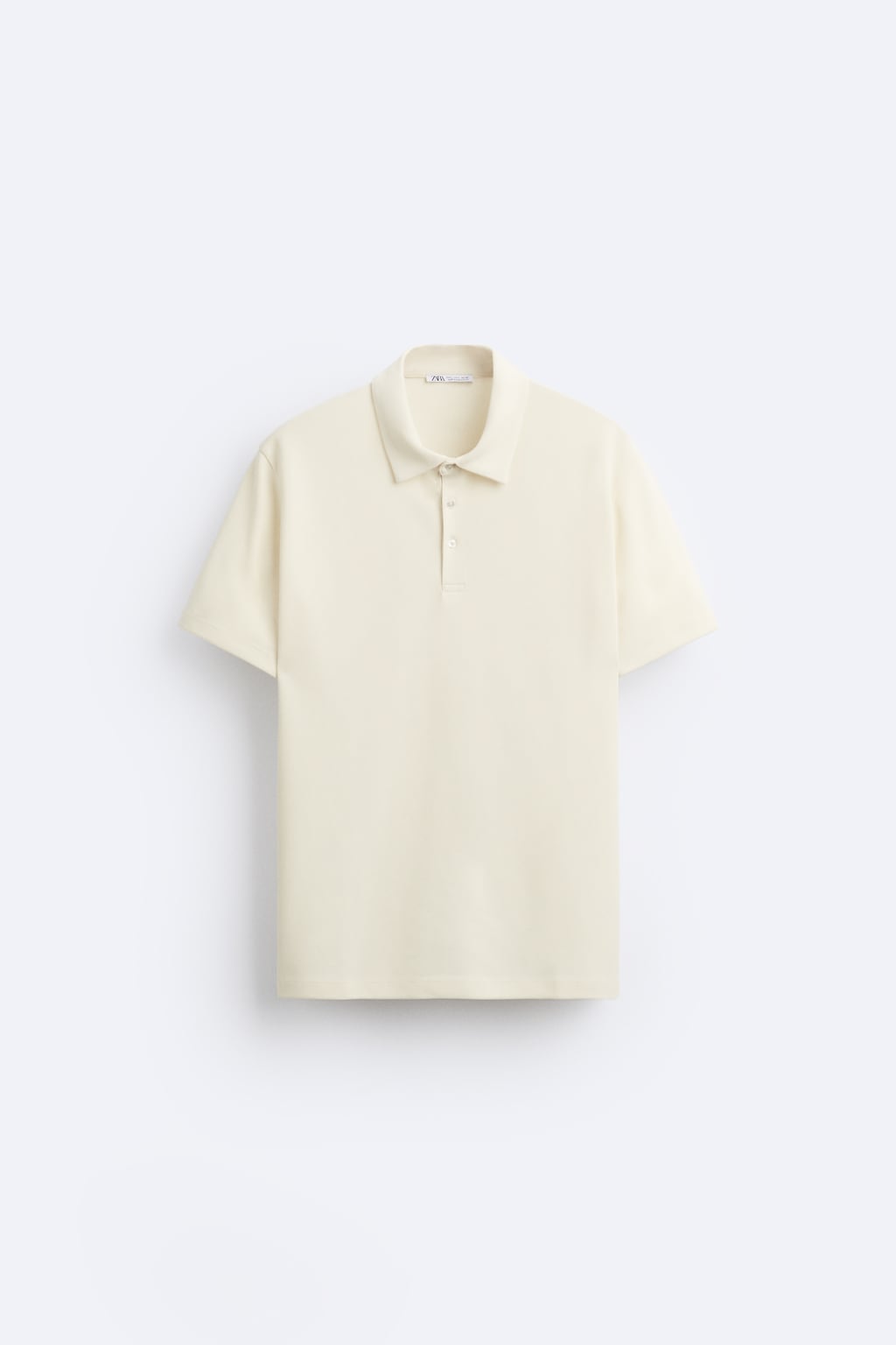 Zara Polo Com Estrutura Branca