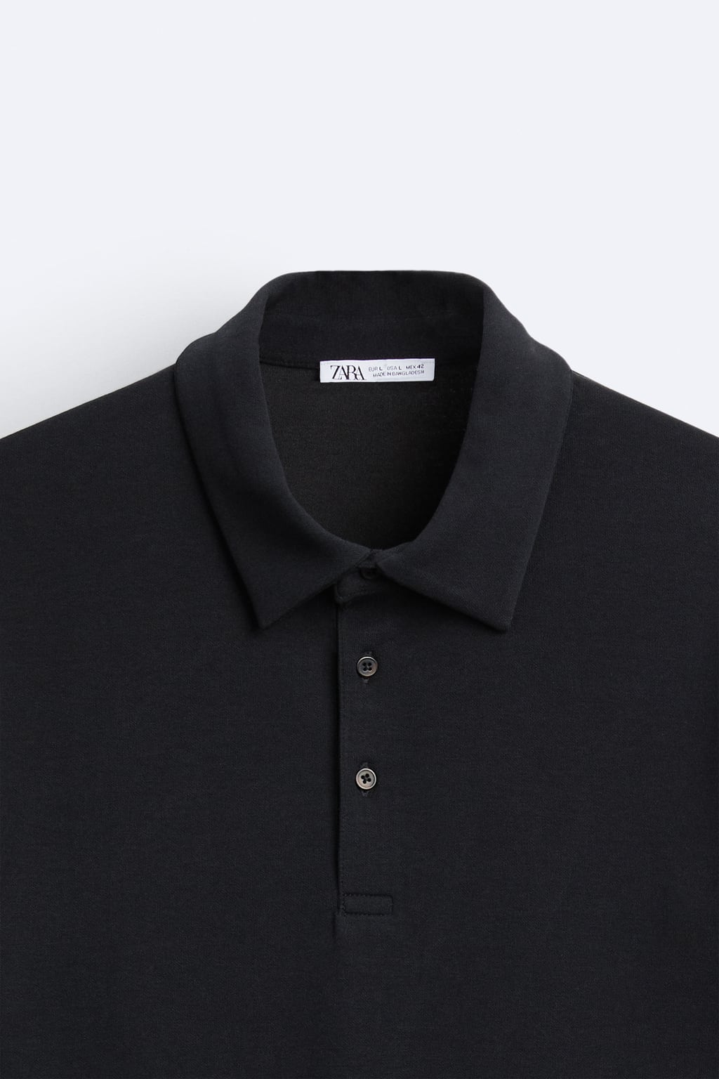 Zara Polo Com Estrutura Branca