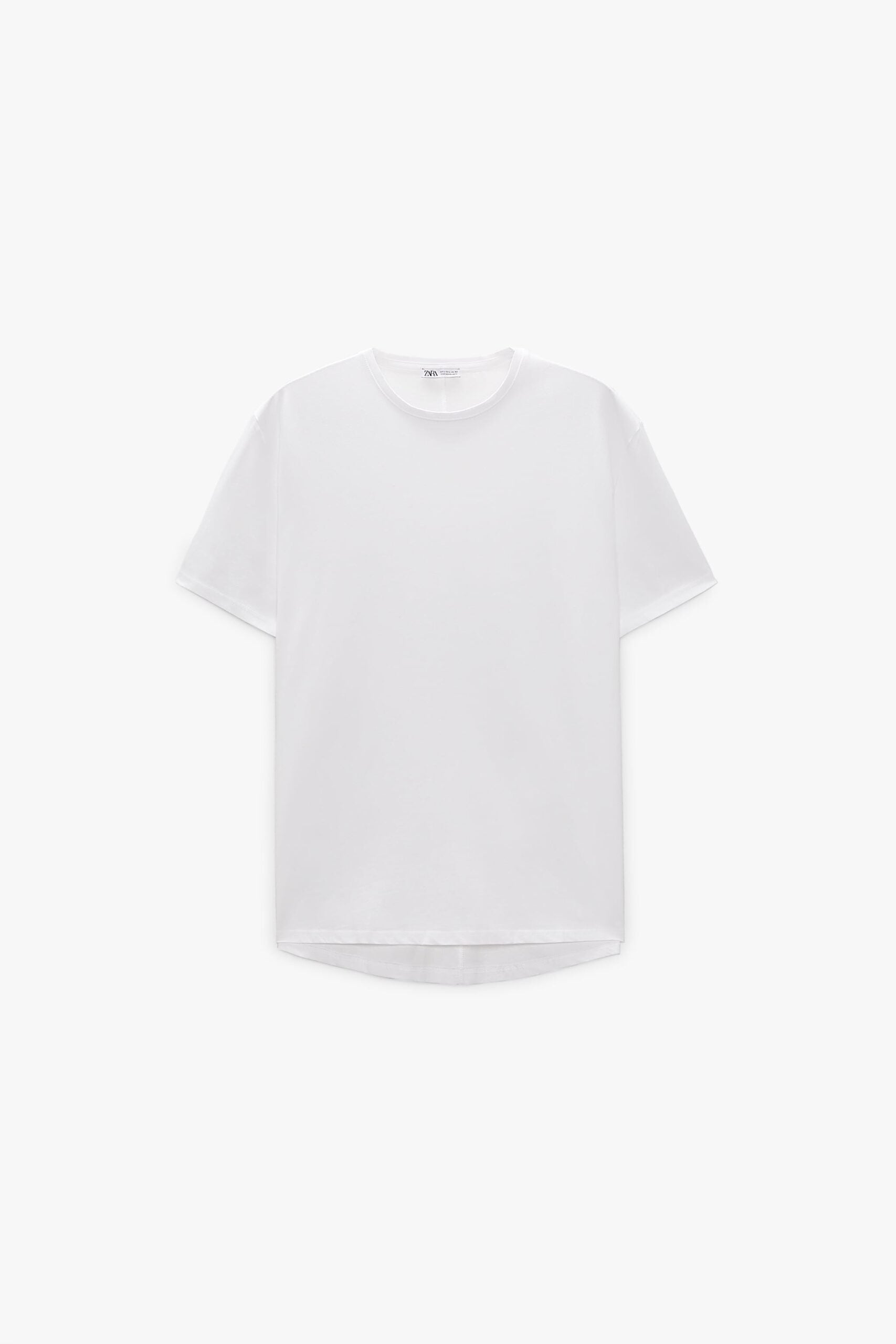 ZARA T-Shirt Oversized Branca