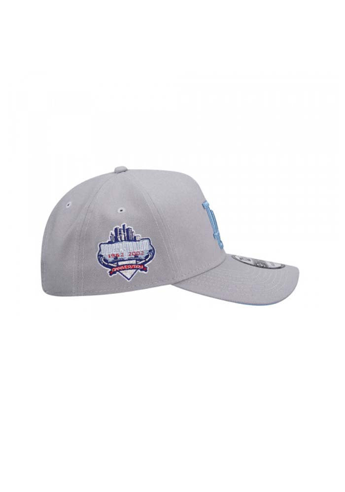 New Era Los Aangeles Dodgers 40TH Anniversary Gray Edition 9Forty A Frame Snapback Hat