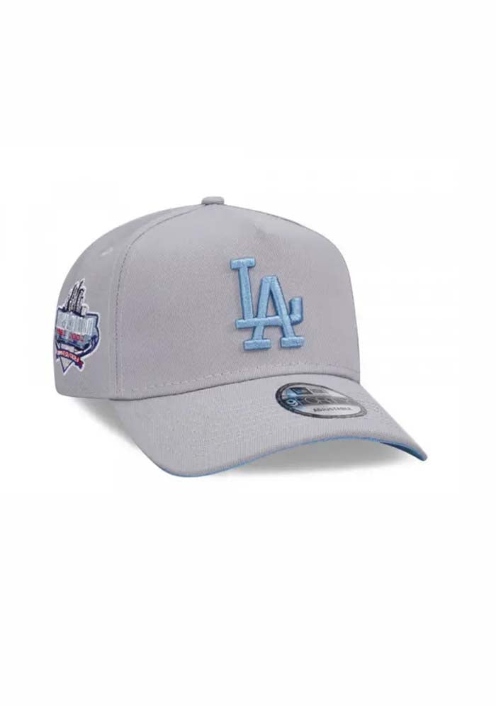 New Era Los Aangeles Dodgers 40TH Anniversary Gray Edition 9Forty A Frame Snapback Hat