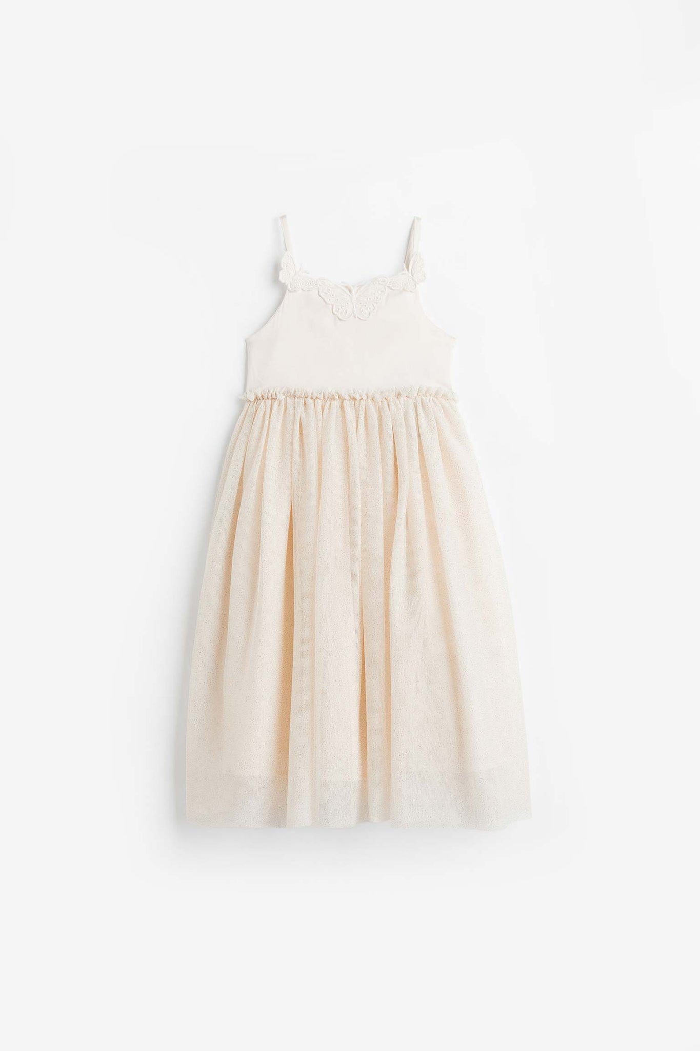 H&amp;M Vestido Tule Branco