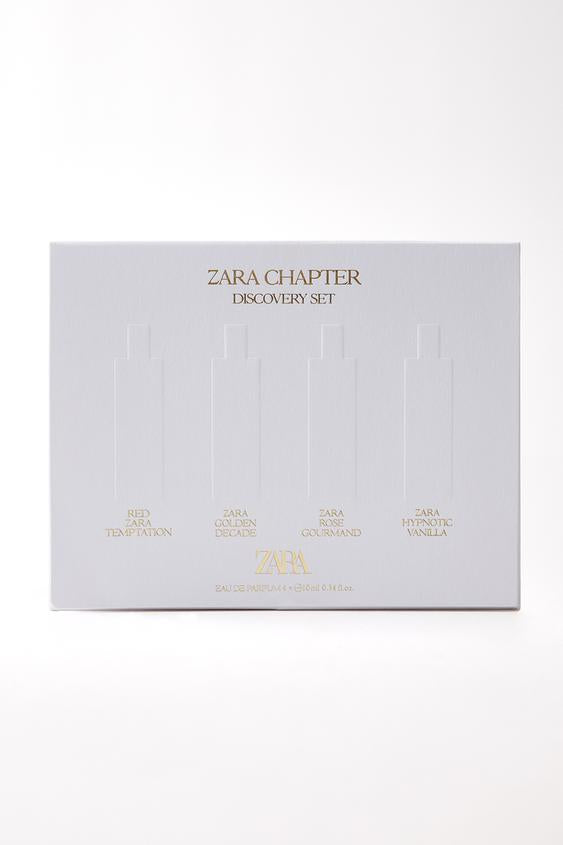 Zara Perfume Chapter Discovery Set 4x10ML