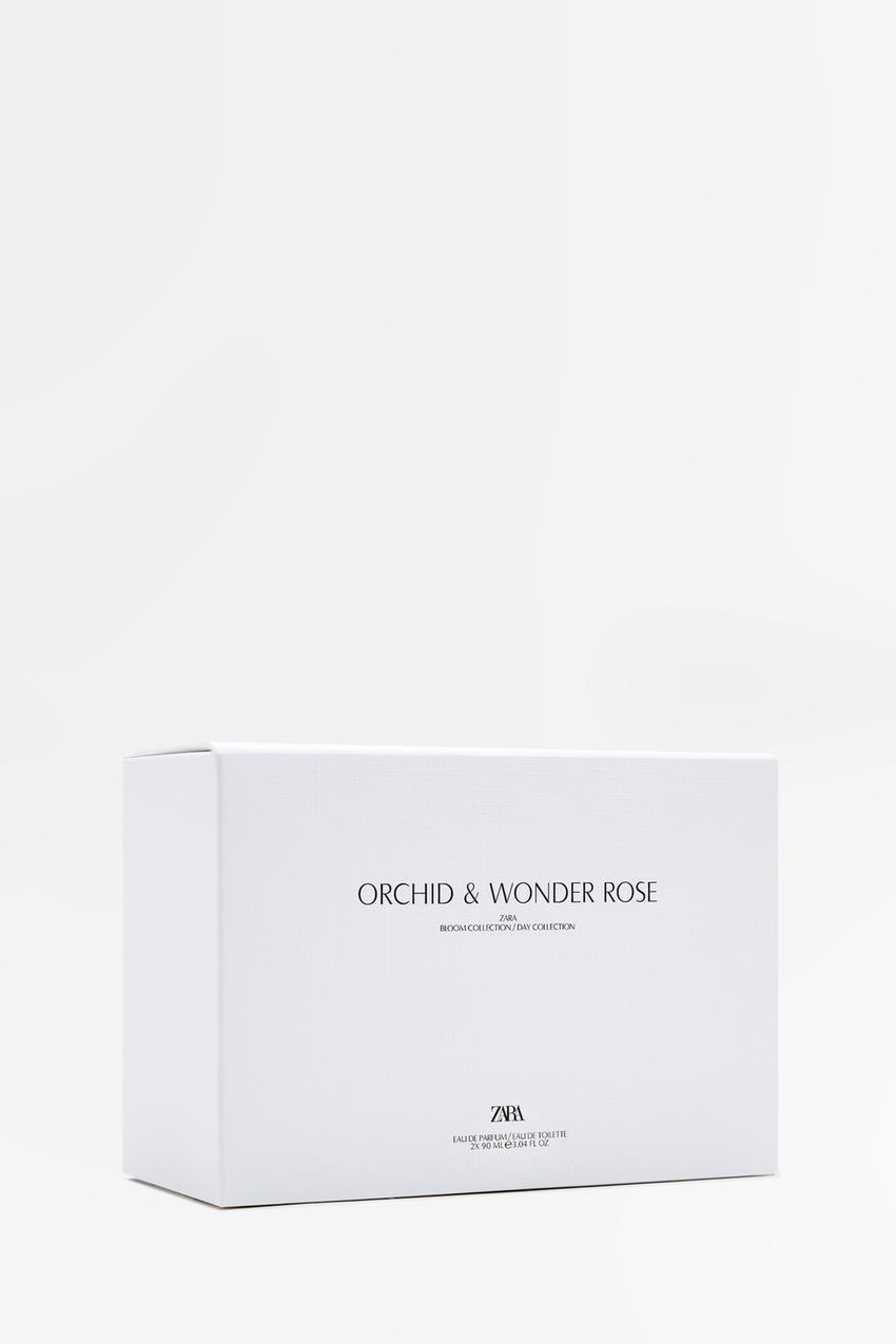 Zara Perfume Orchid + Wonder  Rose 2 X90 ML