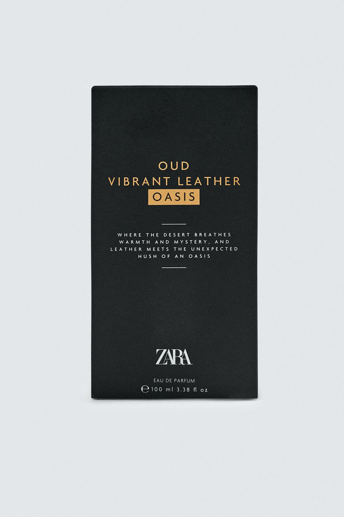 Zara Perfume Oud Vibrant Leather Oasis 100ML