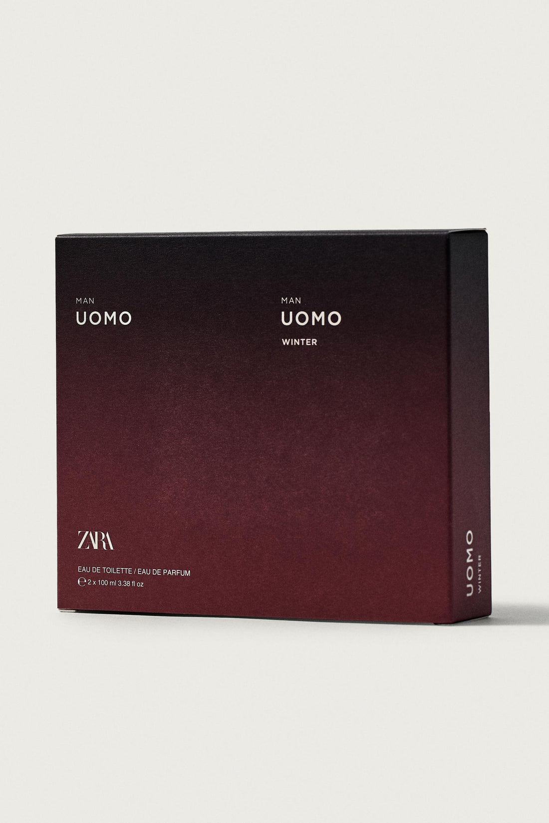 Zara Perfumes Uomo + Uomo Winter