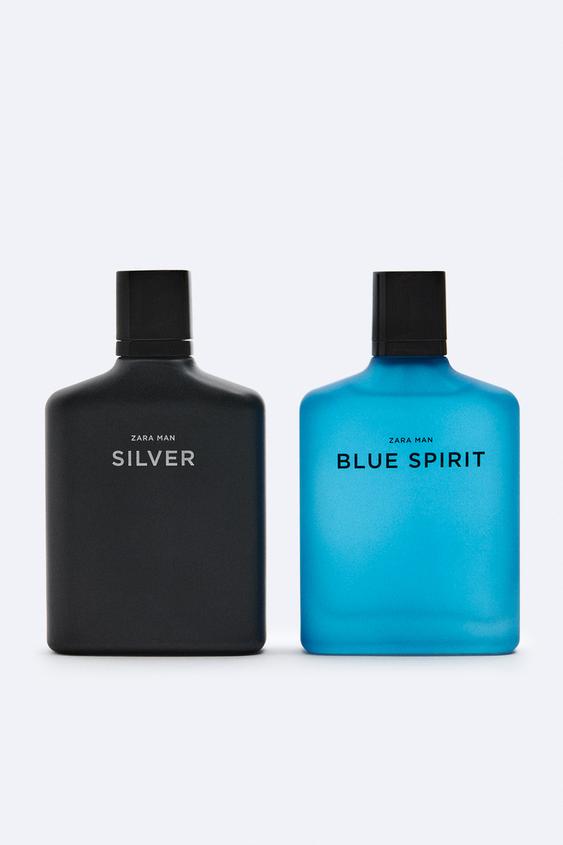 Zara Perfume Silver + Blue Spirit 100ML