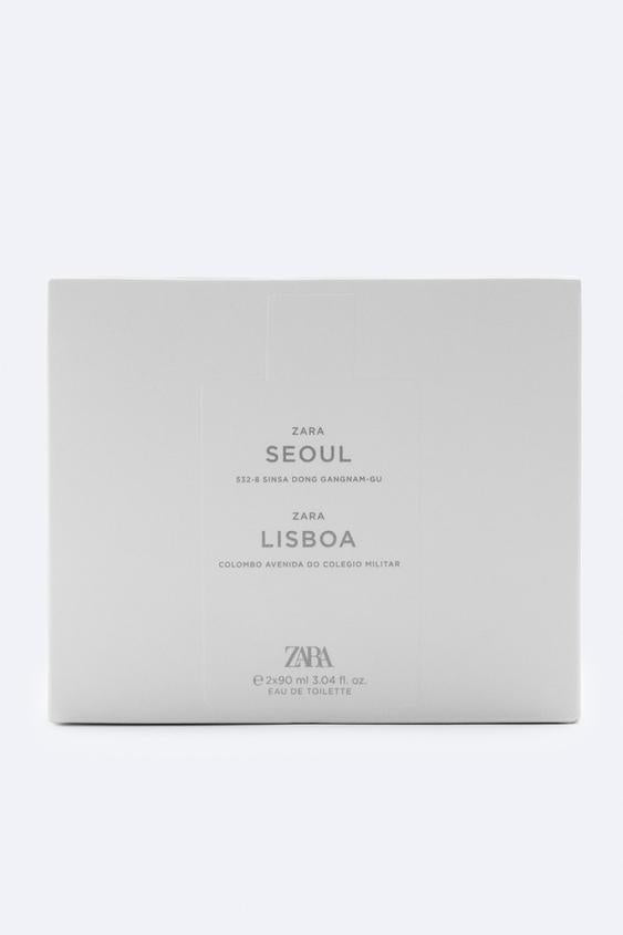 Zara Perfume Seoul + Lisboa 90Ml