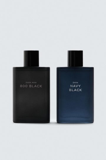 Zara Perfume Navy Black + 800 Black