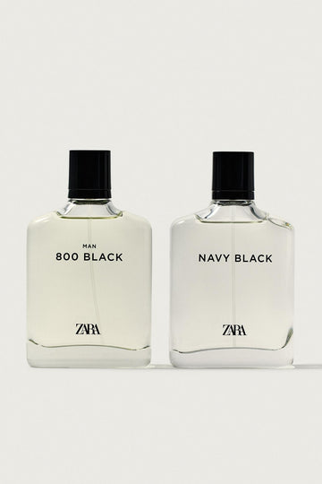 Zara Perfume Navy Black + 800 Black