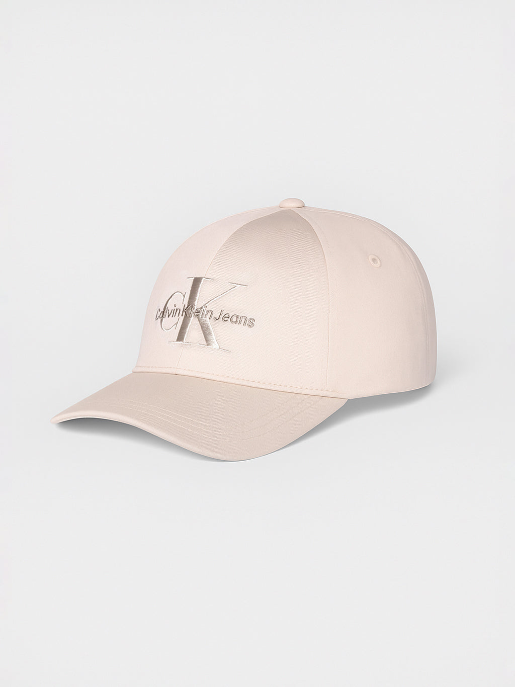 Calvin Klein Chapéu Com Logo Creme