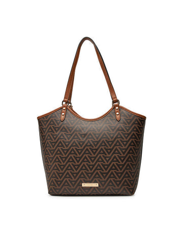 Aldo Bolsa Leather Women's Bag Shoulder Brown