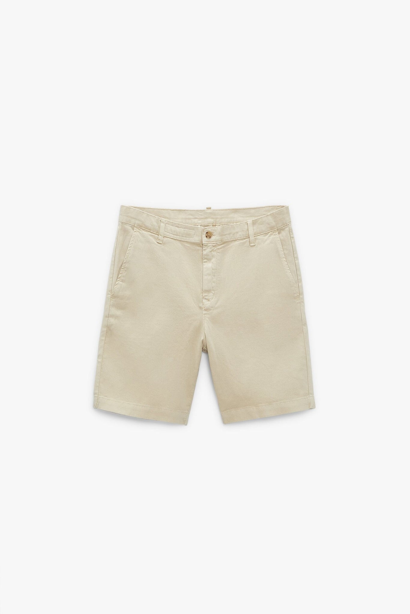 ZARA Calções Bermuda Com Estrutura
