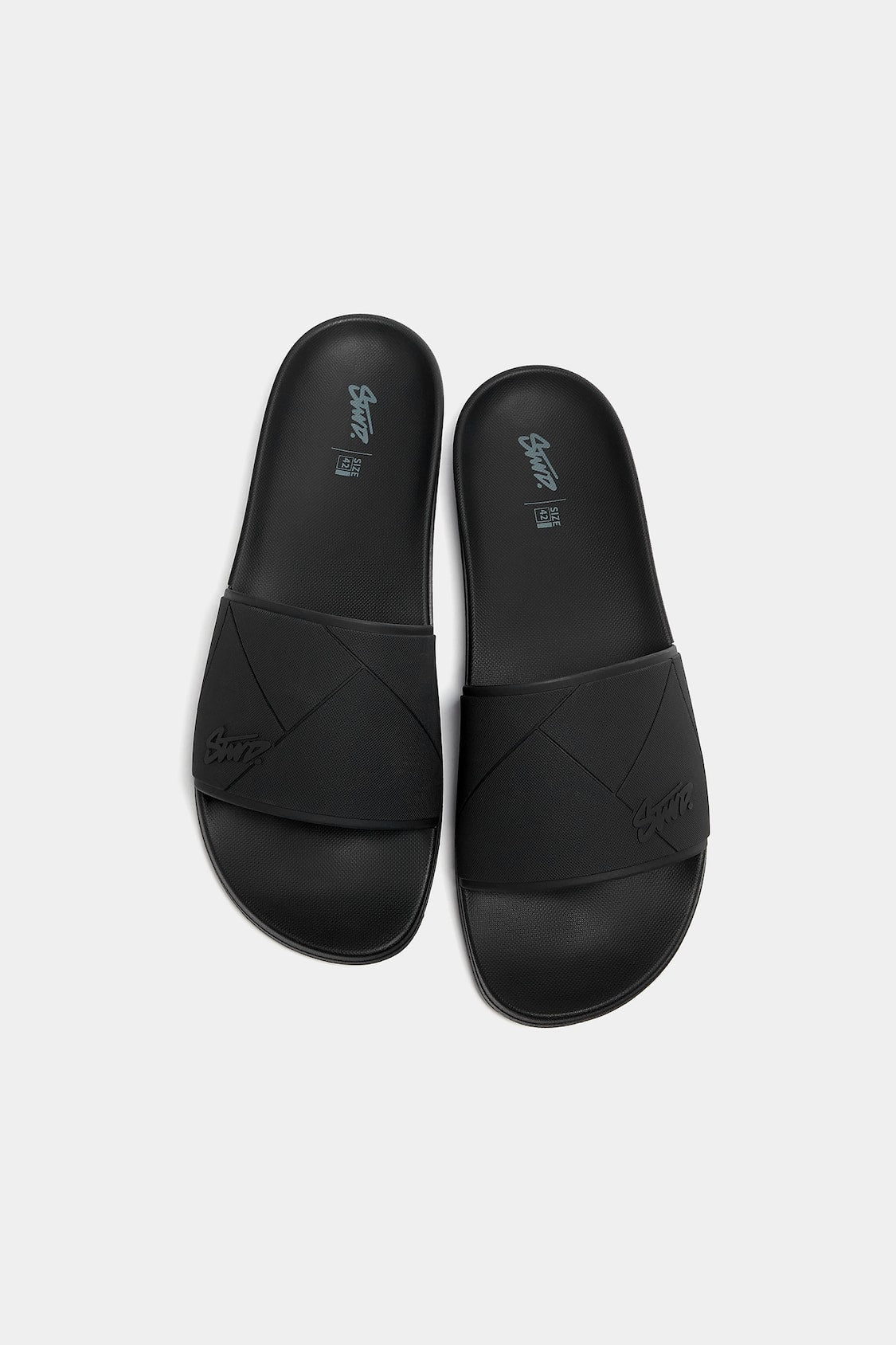 Pull&amp;Bear Chinelo Engomado STWD Preto