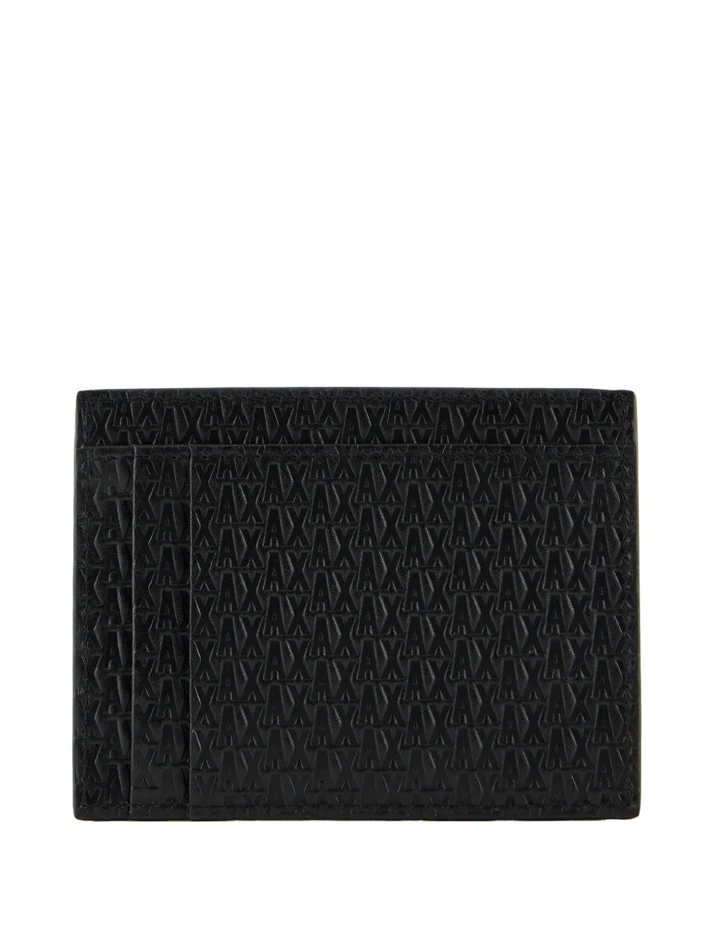 Armani Exchange Porta-Cartões Com Monograma Preto