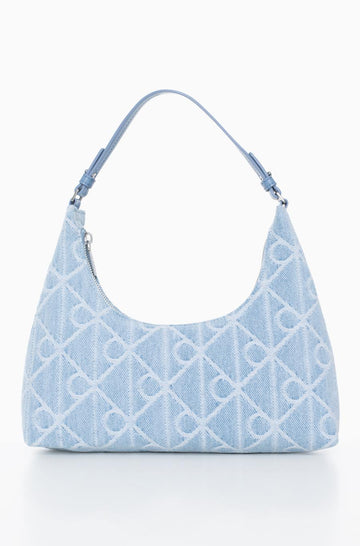 Calvin Klein Bolsa Com Logotipo Estampado Azul