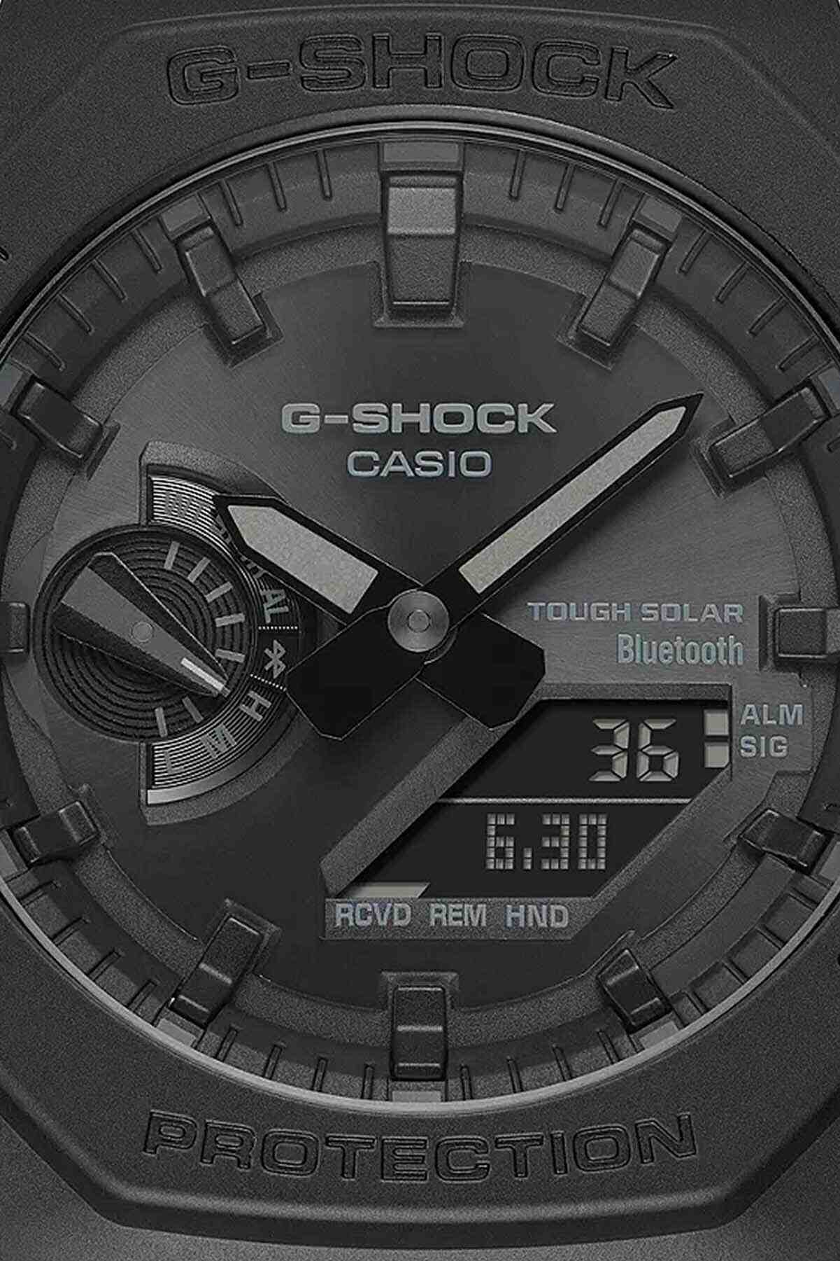 CASIO Relógio Masculino G-Shock Date Solar Com Pulseira De Resina Preto