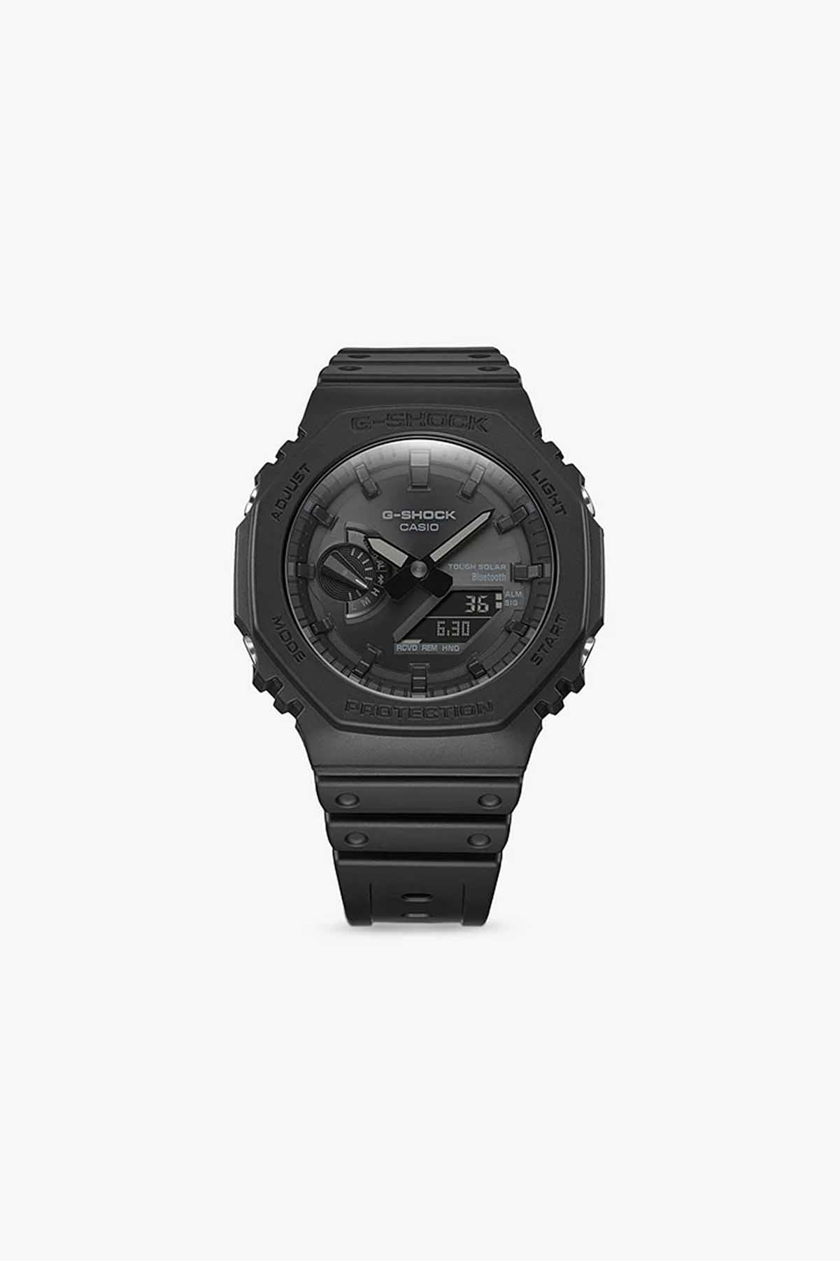 CASIO Relógio Masculino G-Shock Date Solar Com Pulseira De Resina Preto