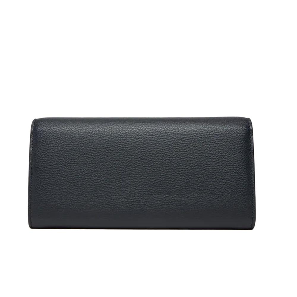 Tommy Hilfiger Carteira Lisa Azul Escuro