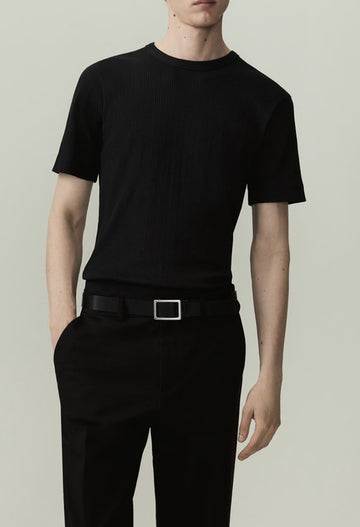 Lefties T-Shirt Slim Fit Canelada Preta