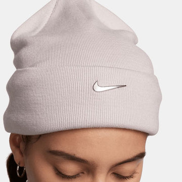 Nike Gorro Com Logo Bege