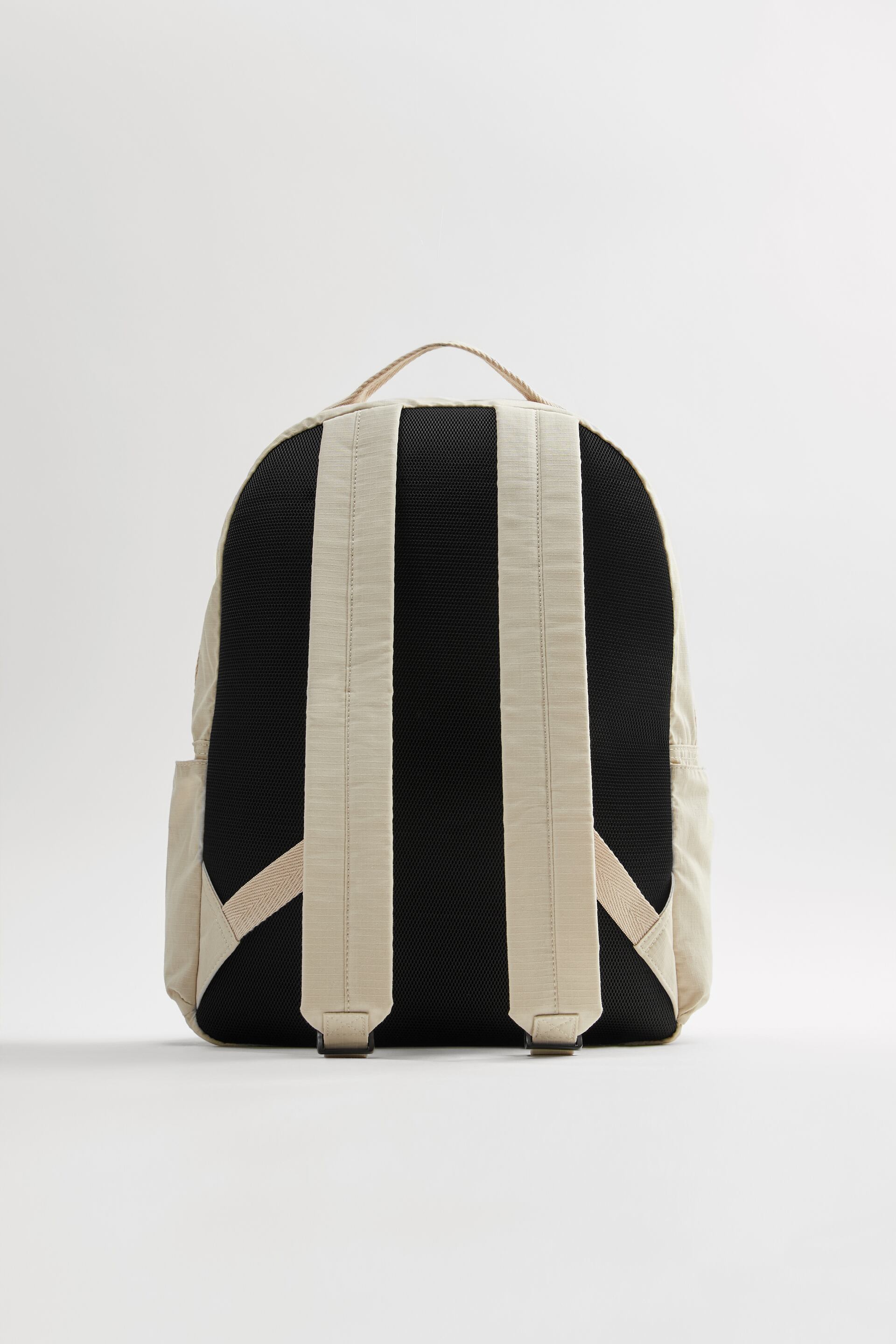 Zara Mochila Técnica Creme