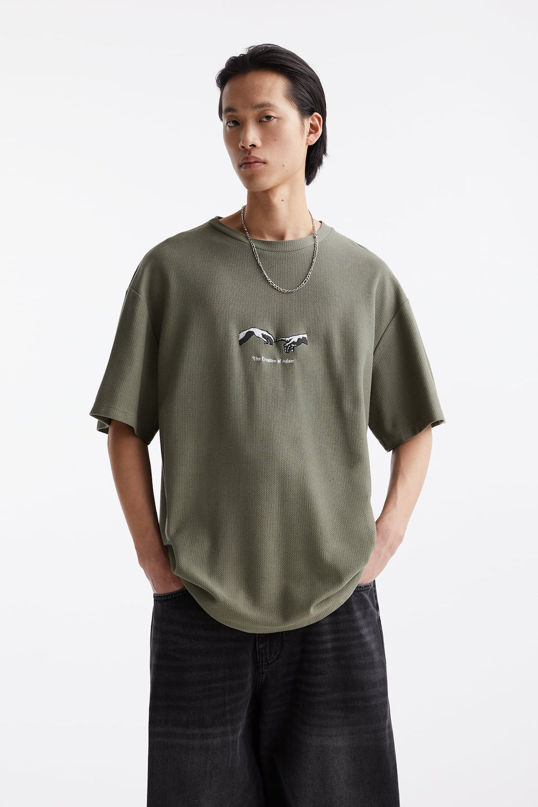 Pull&Bear T-Shirt Oversized Michelangelo