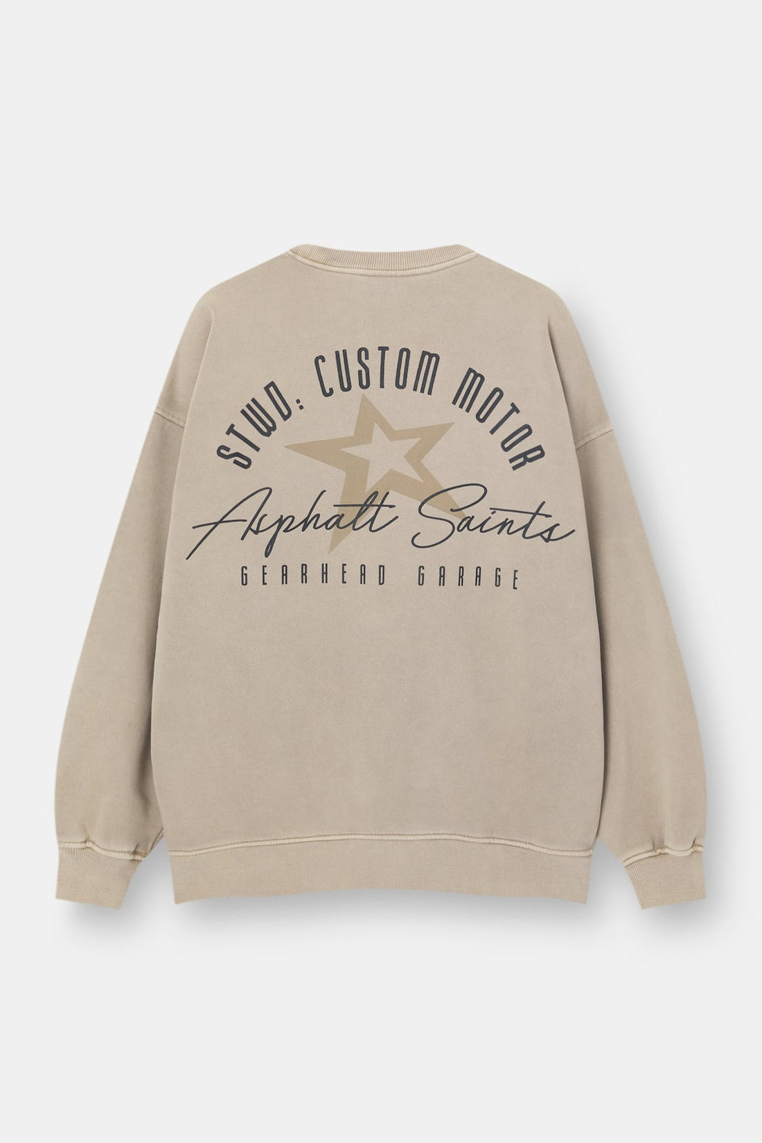 Pull&amp;Bear Sweatshirt Estrelas Boxy fit STWD