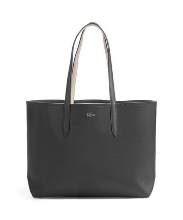 Lacoste Tote Pack De Tecido Sintetico  Reversivel  Preto