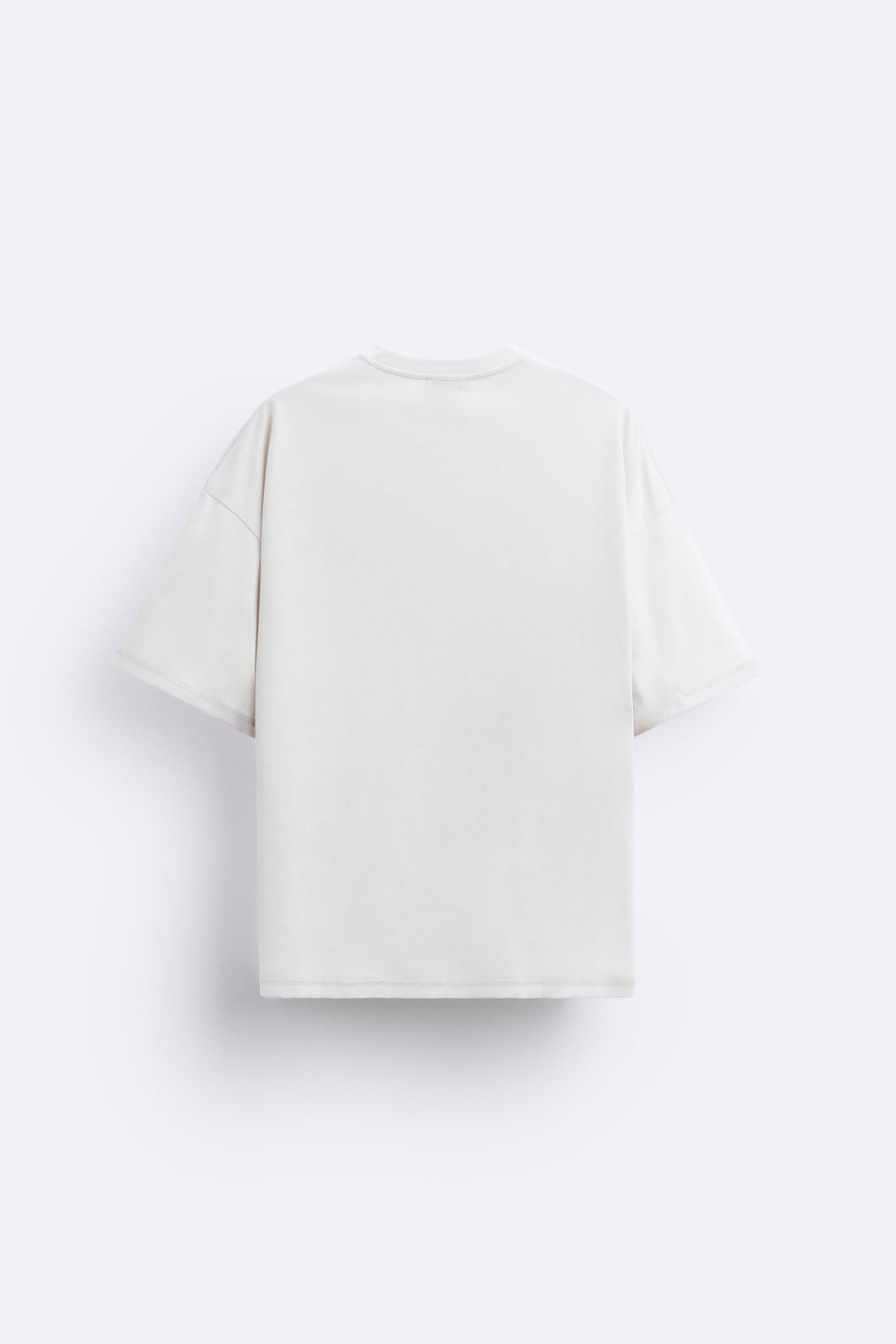 Zara T-Shirt Com Estampado Reativo Ao Calor