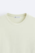 Zara T-Shirt Oversized Bordada