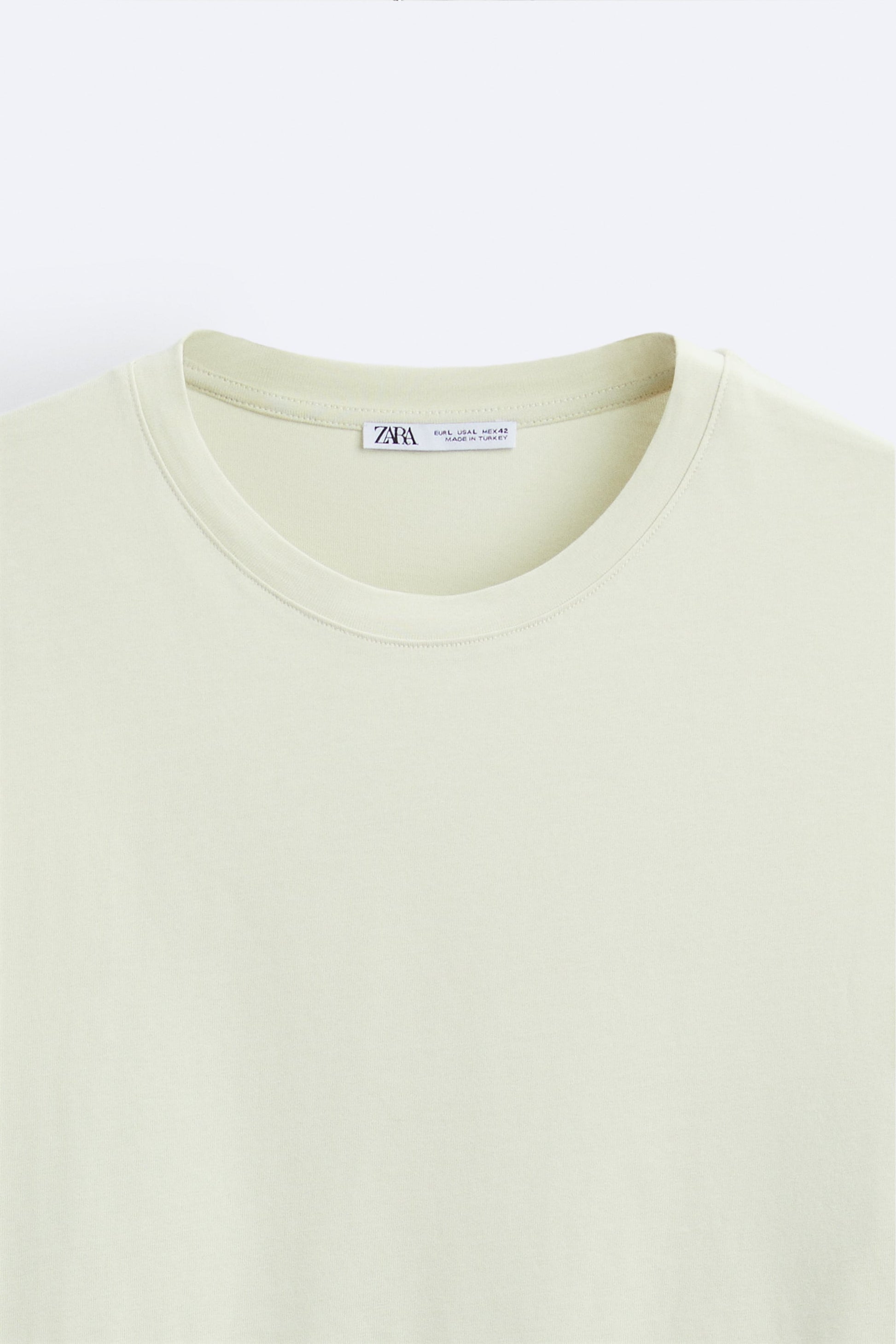 Zara T-Shirt Oversized Bordada