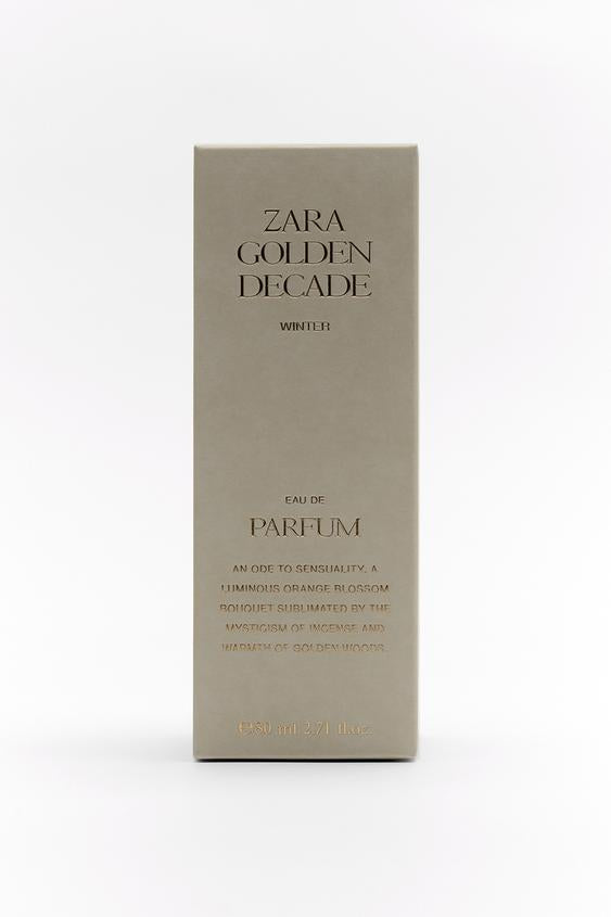 Zara Perfume Golden Decade 80Ml