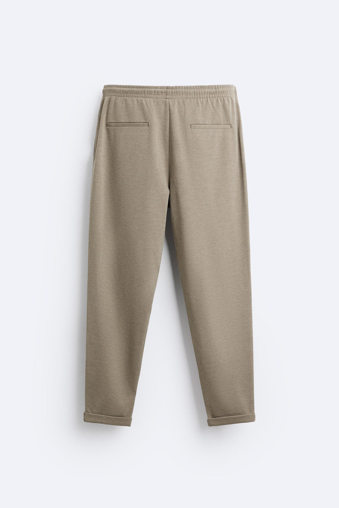 Zara Calças De Cintura Jogger Easy Care