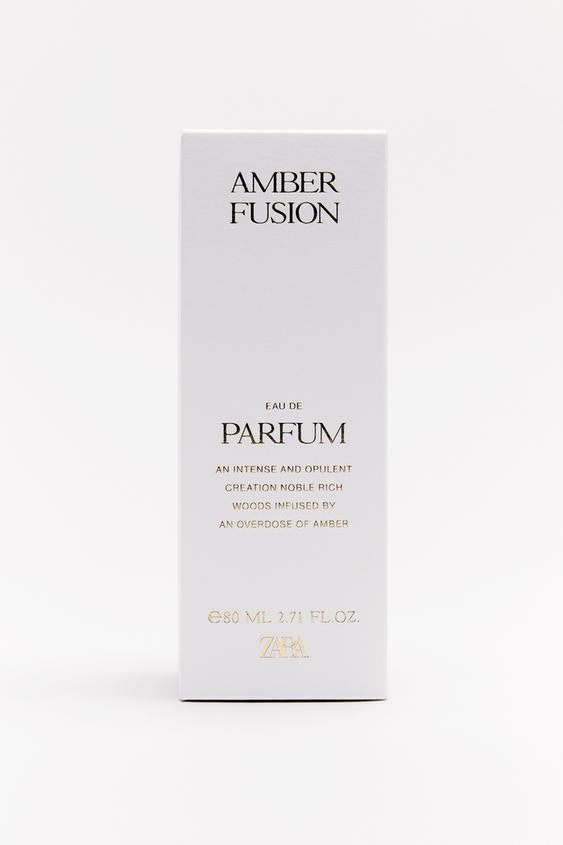 Zara Perfume Amber Fusion 80Ml