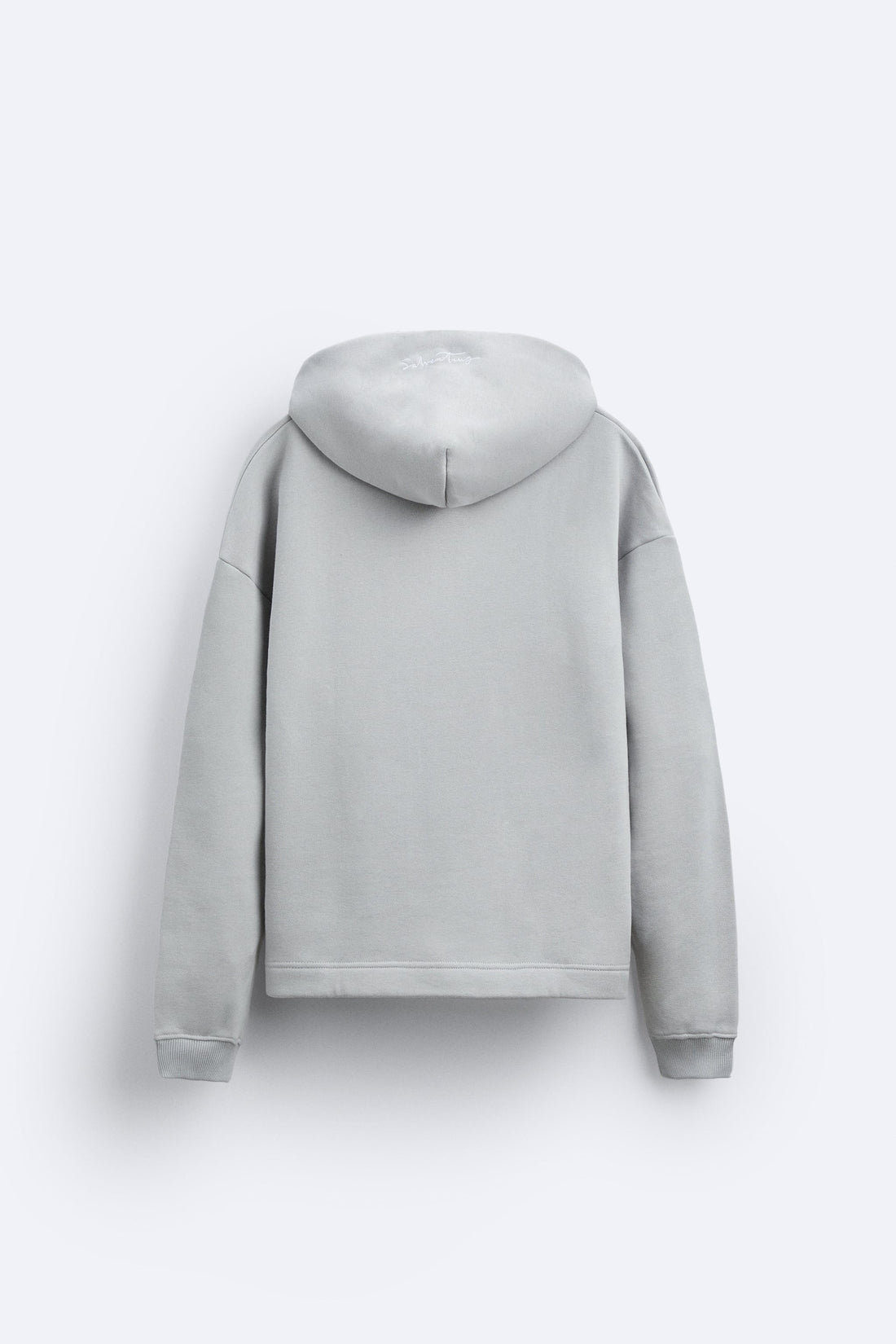 Zara Hoodie Com Estampado Mensagem Salventius