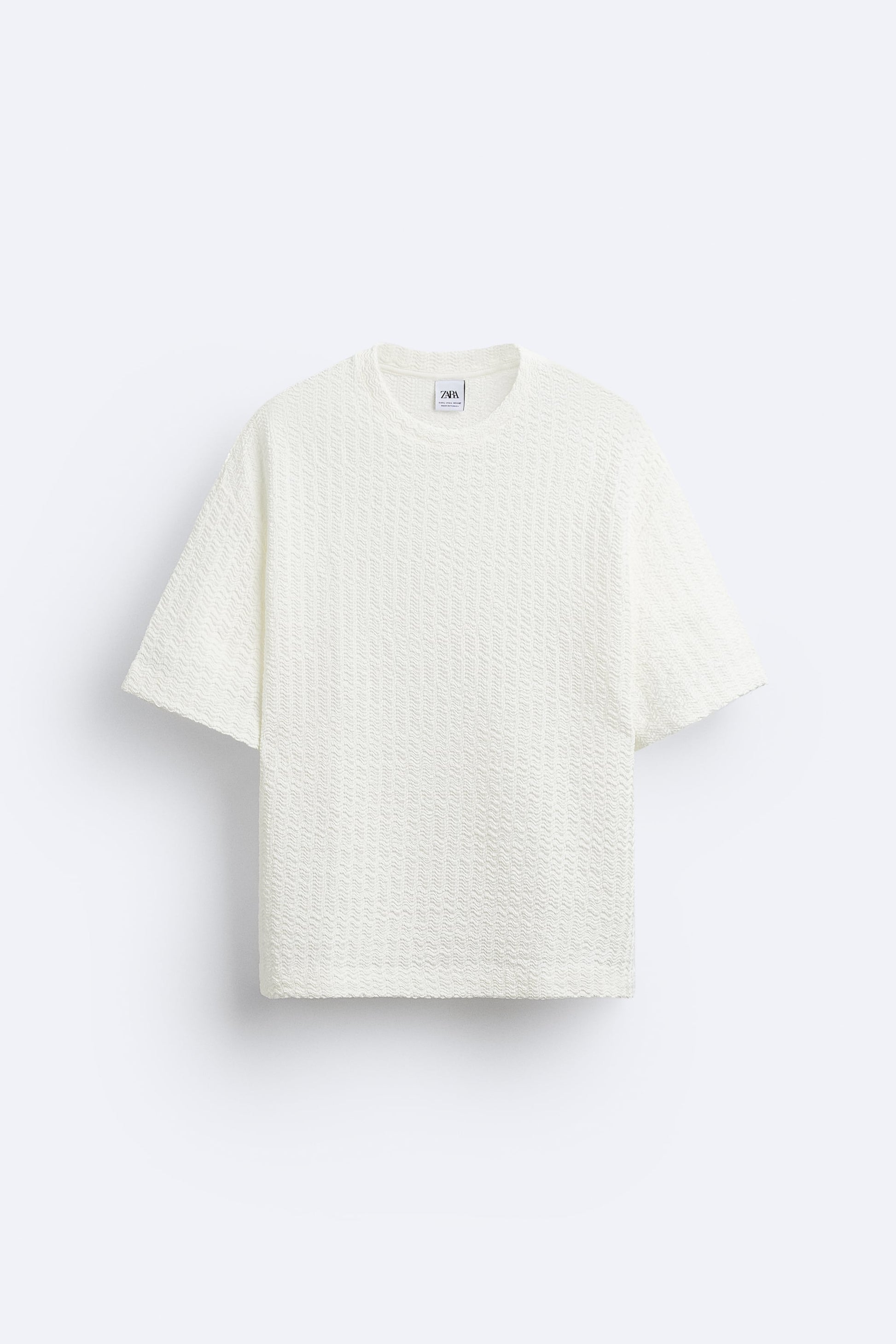 Zara T-Shirt Oversized Com Estrutura – DNA Store - Main Image