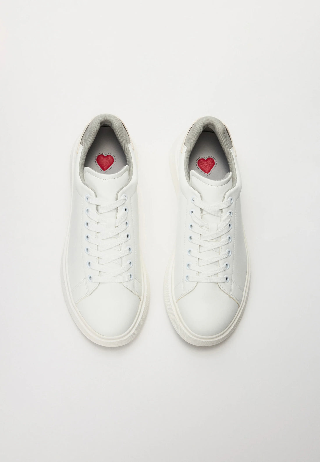 Aldo Sapatilha Cuore Pillow Branco-Cinza