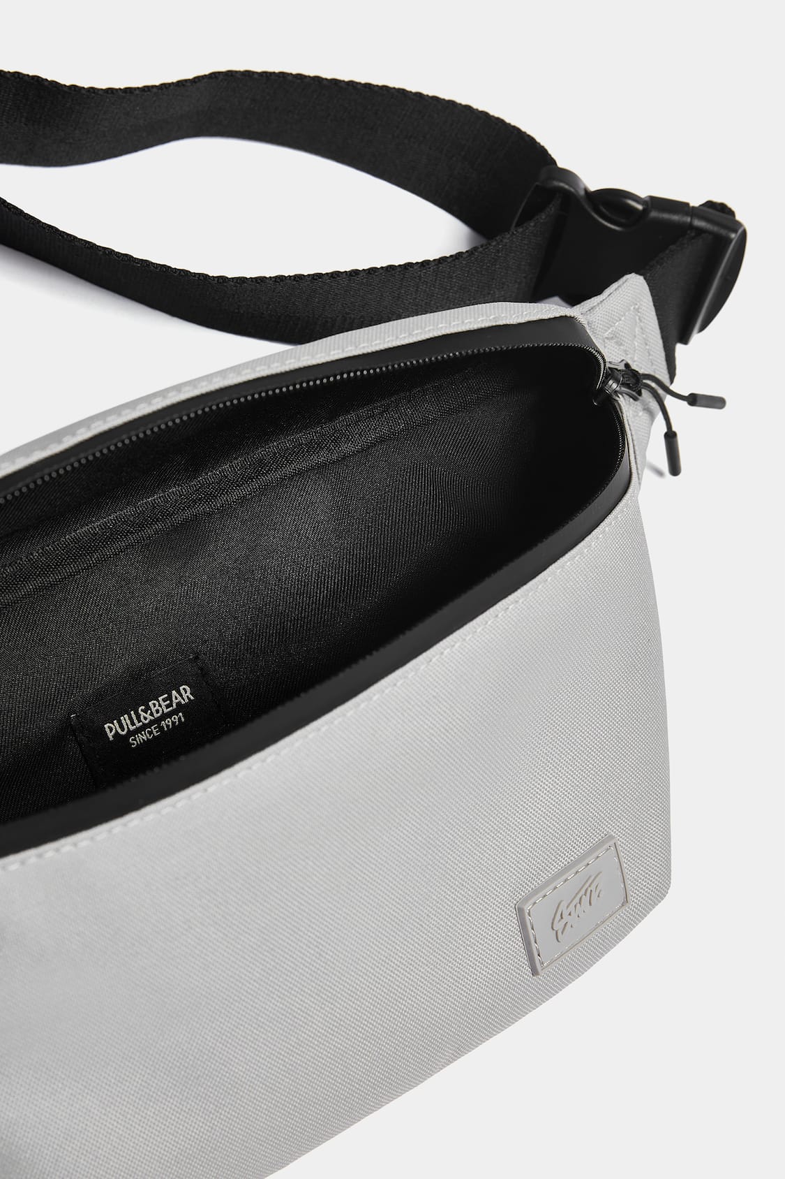 Pull&amp;Bear Bolsa De Cintura Básica Cinza