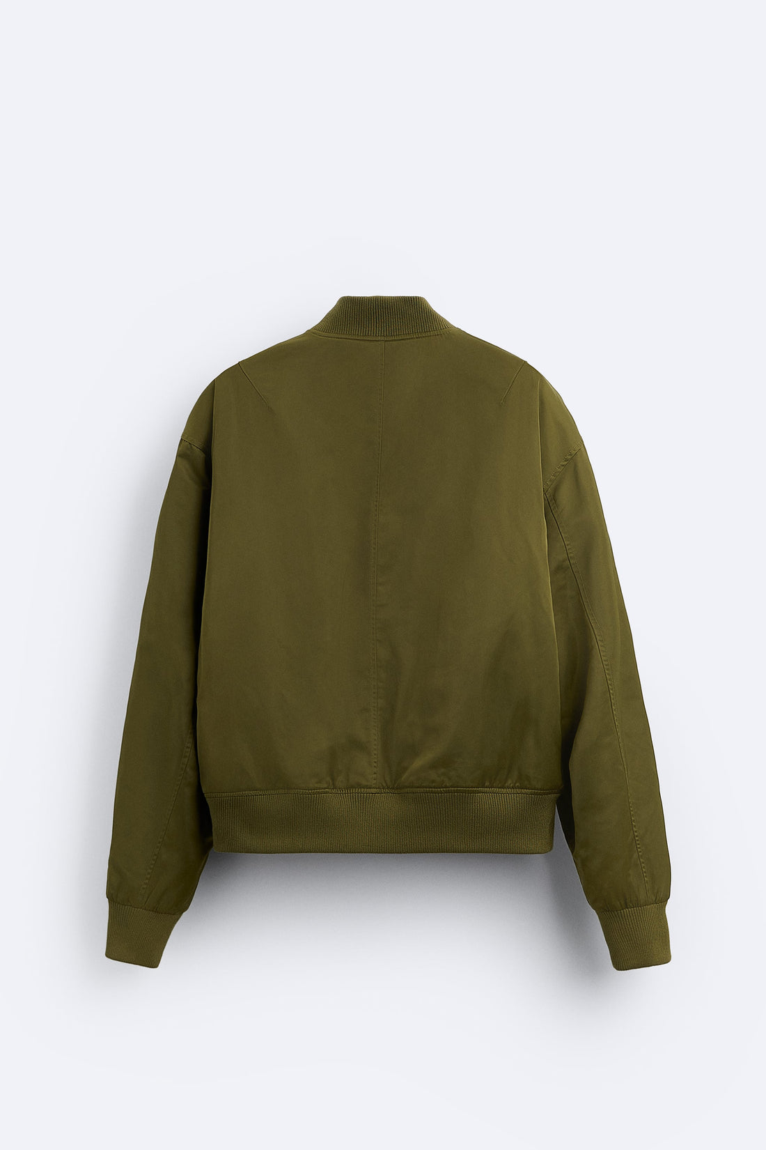 Zara Casaco Bomber Técnico Verde